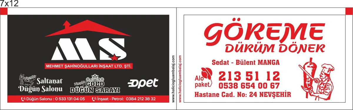 Halıcıoğlu Ambalaj uygulama görseli