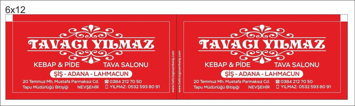 Halıcıoğlu Ambalaj uygulama görseli